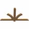 Ekena Millwork Redmond Smooth Timber Gable Bracket, Western Red Cedar, 48"W x 28"H x 1 1/2"D x 3 1/2"F, 14/12 Pitch GBW048X28X0204RED00SWR - alternate 5